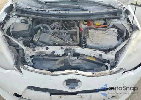 2012 Toyota Prius C z USA, uszkodzony, nr VIN JTDKDTB31C1508580